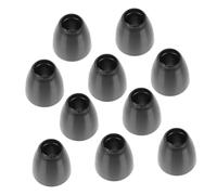 SMASOLO 10 Piezas Para Los Estetoscopio Auriculares Puntas De Goma Del Auricular Almohadillas De Silicona Reemplazables Consejos De Silicona Partes Gel De Sílice Negro