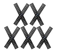 SMASOLO 10 Piezas Tiras Adhesivas Termómetro LCD para Acuario 10 Piezas 10-36 °c, Pegatina para Medir Temperatura Agua en Peceras, Fermentación y Terrarios, Medición Precisa Interior