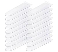 SMASOLO 100 Fundas Protectoras para Tijeras de Peluquero, Funda de Plástico Transparente de 0,75 X 1,9 Pulgadas, Estuche Seguro para Tijeras Profesionales, Accesorios para