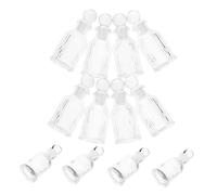 SMASOLO 12 Piezas Envases de Reutilizables Botellas Transparentes para Iglesia y Bautizo Regalo Religioso Decorativo Portátil