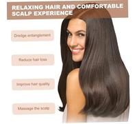 SMASOLO 2 piezas Peine Antiestático de Acetato para Desenredar y Peinar Mujeres Diseño Elegante Colores Carey y Suave y Duradero para Masaje y Cuidado del Cabelludo