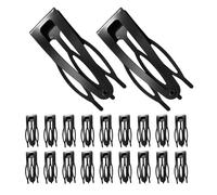 SMASOLO 20 piezas Clips de Pelo Negros de Metal Mini Horquillas para Flequillo y Recogidos Accesorios Pequeños Versátiles para Mujer Uso Diario y Fiesta