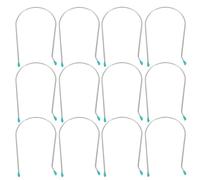 SMASOLO 20 piezas Pinzas de Acero Inoxidable para Rulos de Pelo Calientes Clips U Antideslizantes para Fijar Rizadores Eléctricos Repuesto para Mujeres