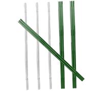 SMASOLO 200 piezas Tallos Flores Artificiales Papel Alambre Tallos Duraderos para Manualidades DIY Decoración Floral Boda Hogar Jardín