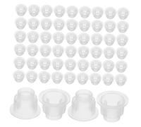 SMASOLO 200piezas Tapón Transparente Para Botellas De Aromaterapia Reemplazo De Tapa Para Perfumes y Aceites Esenciales Compatible Botellas Difusoras De Coche y Hogar