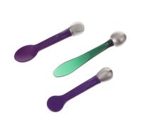 SMASOLO 3 piezas Cucharas Masajeadoras para Crema Facial Ojos Herramientas de Belleza Multifunción para Mejorar Absorción Reducir Bolsas y Arrugas Diseño Ergonómico para Cuidado Facial y