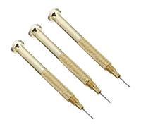 SMASOLO 3 piezas Herramienta de Nail Art Metálica Taladro Manual para Perforar Uñas Accesorio Ligero y Duradero para Gel Acrílico y Charms Esencial para Decoración Color Color Aleatorio