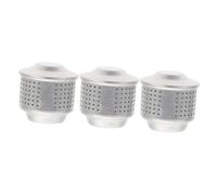 SMASOLO 3 Piezas Tapa Antisalpicaduras para Cafetera de Aluminio Accesorio Práctico Antidesbordamiento Compatible Resistente la Corrosión