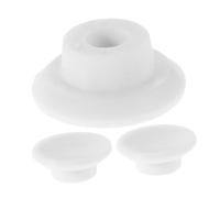 SMASOLO 3 Piezas Tapón De Drenaje del Congelador Accesorios para El Refrigerador Reemplazo del Enchufe del Enfriador Enchufe De Goma Tapón De Goma para Tapa del Agujero Caucho Blanco
