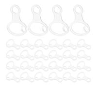 SMASOLO 30 Unidades Plastic Embroidery Floss Organizer Cross Stitch Thread Drops Storage Bobbins For DIY Crafts Sewing Travel And Festival Use