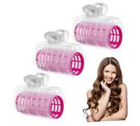 SMASOLO 3piezas Mágico Autoadhesivo para Rizar Cabello Rulos de Flexibles Herramientas para Rizos para Salón de Peluquería y Uso Casa