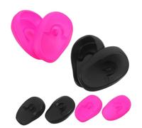 SMASOLO 4 Fundas de Silicona Reutilizables para Oídos Ear Covers para de Cabello Estilizado con Calor y Ducha Protector para Salón y Uso Personal Accesorios de Cuidado