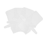 SMASOLO 4 Láminas de Malla Plástica Tejida para Bolsas DIY Kit de Lona Plástica 18 CM Cuadrícula 2 MM Material para Manualidades y Bordado Ganchillo