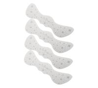 SMASOLO 4 Piezas Pegatinas de suministros de fiesta de cosméticos pecas temporales etiqueta engomada del de la peca cara brillo pecas parches de pecas hoja de plata Gris
