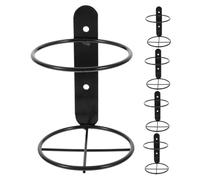 SMASOLO 5 Piezas Botellero de Pared Metálico para Botella de Soporte Colgante para Organizador Compacto para Cocina y Decoración Temática