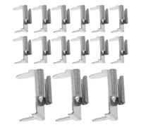 SMASOLO 50 Clips Portafusibles de Aleación Metálica para Automoción, Mini Portafusibles Rápidos Compatibles Fusibles de Tubo de Vidrio, Instalación Segura para Coches, Motos