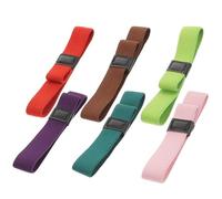 SMASOLO 6 piezas Correas Elásticas Duraderas para Fiambrera Bento para Cajas de Almuerzo con Perímetro Portátiles y Resistentes Color Aleatorio Color Aleatorio