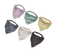 SMASOLO 6 piezas Diademas Elásticas de Tela con Estampado Floral Bandanas para Mujer Pañuelos para Pelo Ligeros y Transpirables Accesorios de Moda para Cabello