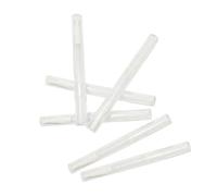SMASOLO 6 Piezas Lápiz Para Esmalte De Uñas De Bolígrafos Vacíos Transparentes Punta De Pincel Aplicadores Para Cuidado De Uñas