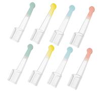 SMASOLO 8 Piezas Ear Wax Removal Tips Replaceable Visible Ear Spoon Heads For Adults And Children Comfortable Earwax Cleaning Tools With