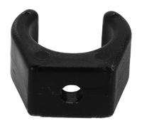 SMASOLO Abrazadera de Tubo de Nailon Negro para Barco, Clip Resistente para Yate, Accesorio de Fijación Multifuncional para Tuberías, Uso Industrial y Marino, 1 Pieza