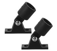 SMASOLO Accesorios de Nailon para Toldo de Barco Bimini 22 MM Tapas Deslizantes de Mandíbula Superior Bimini 2 Piezas Piezas de Repuesto Resistentes al Clima para Herrajes de Cubierta