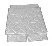 SMASOLO Aislante del Congelador Protector para Refrigerador y Congelador De Helados Horizontal y Resistente Al Sol Material Oxford De Aluminio Foil