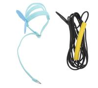 SMASOLO Arnés para Pájaros Ajustable Azul, Cuerda Voladora Duradera para Loros Pequeños y Medianos, Correa de Tracción para Entrenamiento y Actividades al Aire Libre