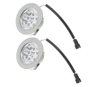 SMASOLO Bombilla LED para Campana Extractora 2 Piezas bajo Consumo Lámpara para Cocina y Estufa Integrada 12v 2w Luz Fría para Ventilación de Cocina