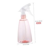 SMASOLO Botella de Spray para Plantas y Limpieza Pulverizador de Agua con Gatillo Desmontable Botella Plástica Recargable Rosa con Diseño Antideslizante y Mango Ergonómico