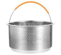 SMASOLO Cesto Vaporera Acero Inoxidable con Mango para Olla Eléctrica Accesorios Cocina Multifunción para Arroz Verduras y Huevos