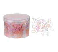 SMASOLO Cintas Elásticas Pelo de Mascotas Pequeñas y Coloridas 700 Unidades en Caja Accesorios para Perros y Gatos Lazos Suaves Que No Dañan el Pelo Ideales para Uso Diario y Regalos