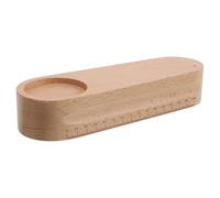 SMASOLO Clapper de Sastre de Madera de Haya Natural Herramienta Profesional para Prensado de Costuras y Dobladillos con Cojín para Agujas Integrada para Costura Acolchado y Confección