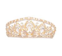 SMASOLO Coronas De Cristal Para Mujer, Diadema De Novia, Reina Real, Tiara De Princesa, Tocados Para Mujer, Accesorios Para El Cabello Para Novia, Boda, Graduación, Fiesta De Cumpleaños
