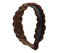 SMASOLO Diadema Trenzada con Diseño de Espina de Pez Antifricción con Dientes Antideslizantes para Mujer Accesorio de Pelo Natural y Cómodo para Fotos