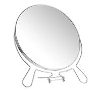 SMASOLO Espejo de Maquillaje de Mesa con Marco de Doble Cara Giratorio para Tocador Espejo Cosmético Ajustable de Alta Definición para Escritorio y Dormitorio