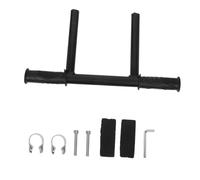 SMASOLO Extensor de Mango para Cochecito de Inoxidable Reposabrazos Elevado Antideslizante para Empuje Cómodo Paseos Familiares y Actividades al Aire