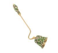 SMASOLO Extintor de Velas de Mano Apagamechas de Campana Navideña para Cuidado de Velas de Té y Frasco Color Antiguo