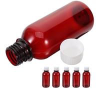 SMASOLO Frascos de Medicina Opacos 150 Ml con Tapa Hermética Dispensador con Escala para Dosificación Precisa Organizador de Almacenamiento de Medicamentos para Viajes Pack de 6