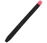 SMASOLO Funda Protectora de Silicona para Pencil Anti-pérdida Cubierta Antideslizante y Resistente Caídas Compatible con Lápiz de Segunda Generación Accesorios para Stylus Color Negro