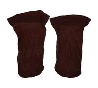 SMASOLO Gorro para Peluca Elástico de Malla Transpirable sin Costuras Color Marrón Oscuro Talla Única Ajustable Redecilla Invisible para Cosplay Halloween y Uso Diario