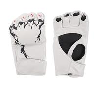 SMASOLO Guantes de Boxeo de Lucha Palma Reforzada y Malla Transpirable Soporte Ajustable para Muñeca 1 Par para Entrenamiento Sparring y Kickboxing en Gimnasio