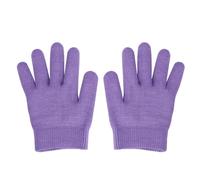 SMASOLO Guantes de Gel Hidratantes para Manos Adultas Cuidado Esencial con Aceite Exfoliantes y Nutritivos Color Púrpura Romántico para Uso Diario y Regalos
