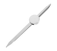 SMASOLO Guía Para Cejas Herramienta Para Moldear Cejas Brújula De Acero Inoxidable Regla De Posicionamiento Permanente Regla Para Maquilladores