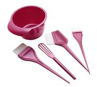 SMASOLO Herramientas para Teñir Cabello Incluye Cuenco Mezclador Cepillo y Peine para Aplicación Uniforme Kit Completo para Profesionales y Principiantes para Coloración DIY Casa