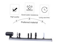 SMASOLO Juego de 9 Piezas Equipo Óptico para Experimentos Físicos Lentes Cóncavas y Convexas Herramienta de Enseñanza Física Desmontable para Laboratorio y Educación Científica