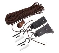 SMASOLO Kit De Cuerda para Persianas Enrollables y Accesorios De Reparación, Diseño Compacto para Uso En Ventanas De Casas y Espacios De Trabajo