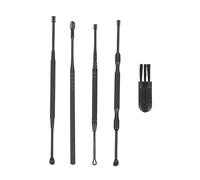 SMASOLO Kit Limpieza Oídos con Herramientas Giratorias de Espiral Removedor Seguro de Cera Diseño Multipropósito y Ligero Incluye Cepillo para Limpieza Profunda y Cómodo Uso Diario