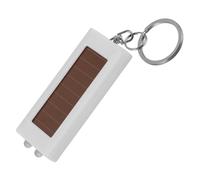 SMASOLO Linterna Solar Portátil LED de Color, Mini Linterna Llavero Recargable para Camping y Emergencia, Luz de Bolsillo Compacta para Senderismo y Actividades al Aire Libre