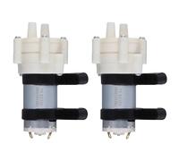 SMASOLO Minibomba de Agua para Acuario 6-12v Bomba de Diafragma Sumergible en Miniatura Silenciosa y Portátil 2 Unidades para Peceras y Sistemas Hidropónicos Domésticos